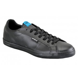 Umbro Low Synth Vulc - Умбро кожени обувки в черно